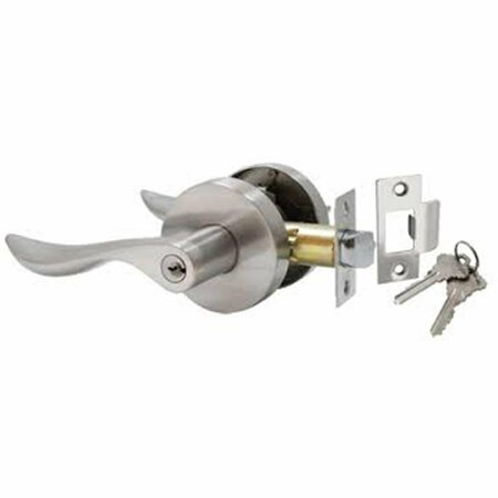 JAKO Door Lock Palermo Residential- Satin Nickel - Zamak 9802ET-SN